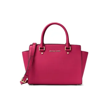MICHAEL KORS MICHAEL KORS Luggage Collection Cow Leather Handbags Crossbody Bags Medium Size Women's Cherry Red