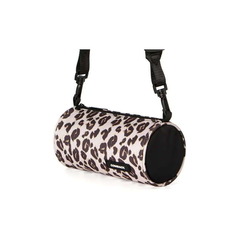 COMBACK Leather Cylinder Bag, Shoulder Bag Mini Unisex Camouflage/Black/Yellow NS-0