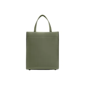 COACH Cashin Cow Leather Tote Bag Shopping Bag Shoulder Bag Crossbody Bag Mini Women's Army Green