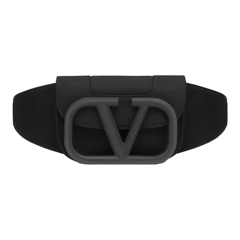Valentino Nylon Material Crossbody Bag, Sling Bag, Fanny Pack Regular Men's Black-0