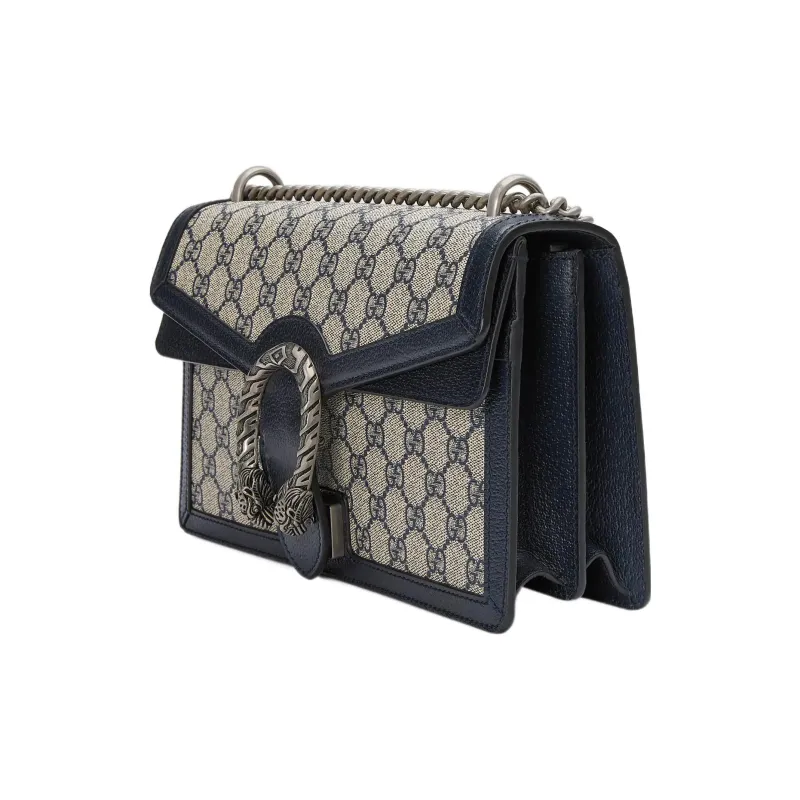 GUCCI Dionysus With Leather Crossbody Bag, Shoulder Bag Women's-2