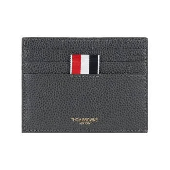 THOM BROWNE 4 Bar Logo Stamp Cardholder