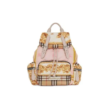 Burberry Nylon Backpack Regular Women's Mixed Color