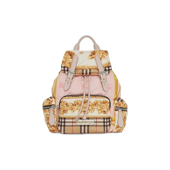 Burberry Nylon Backpack Regular Women's Mixed Color-0