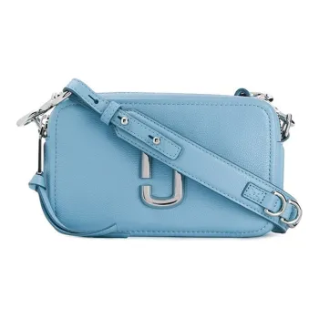 MARC JACOBS Cow Leather Camera Bag Shoulder Bag Crossbody Bag Women's Blue