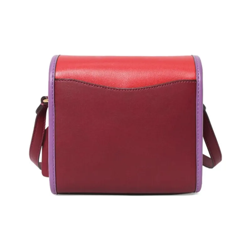 COACH Turnlock Leather Shoulder Bag, Crossbody Bag Small Size Women's-2