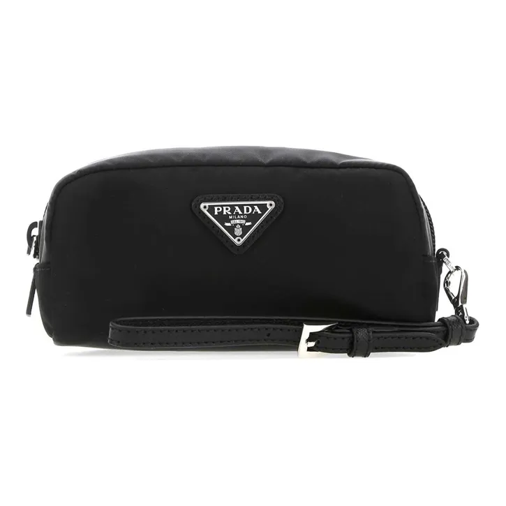PRADA Nylon Makeup Bags Toiletry Bags Women's Black-0