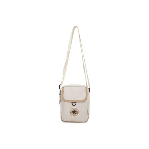 Converse Polyester Shoulder Bag Crossbody Bag Regular Unisex Milk White