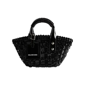 Balenciaga Bistro Top Handle Xxs Black