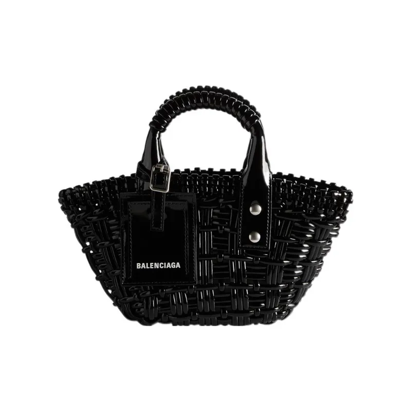 Balenciaga Bistro Top Handle Xxs Black-0