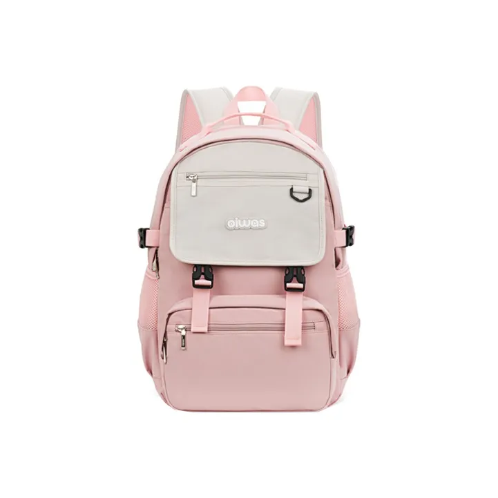 OIWAS Fabric Backpack Regular Unisex Multicolor-12