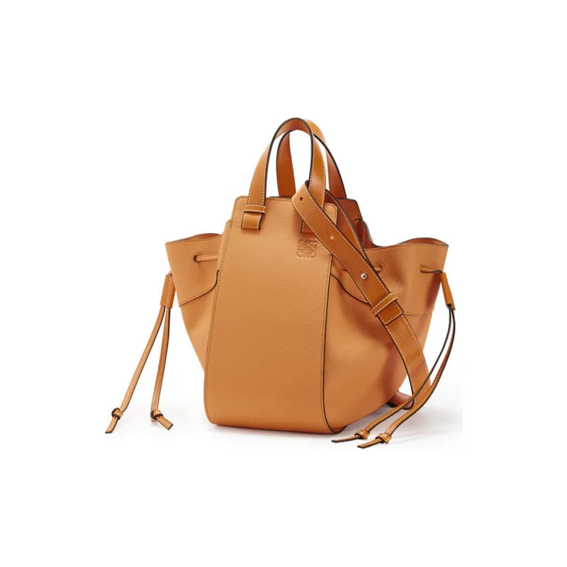 LOEWE Hammock Soft Grained Calfskin Hammock Bag Handbag Shoulder Bag Crossbody Bag Women's Light Caramel-1