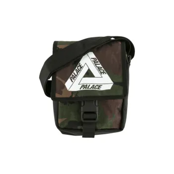 PALACE Canvas With Nylon Shoulder Bag Regular Unisex Camouflage