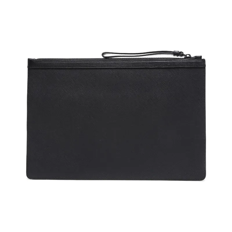 BALLY PVC Clutch Regular Men's Black-2