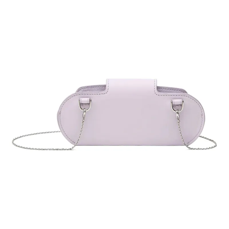 FENDI Baguette Calfskin Eyeglass Case And Eyeglass Pouch Men's Light Purple-1