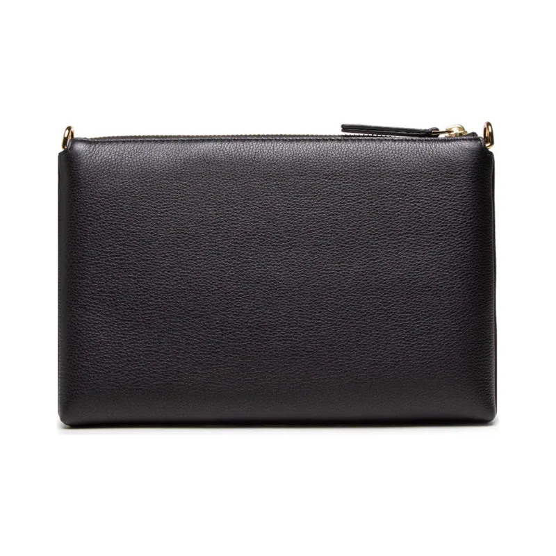 TORY BURCH Mercer Pebbled Zip Crossbody Black-2