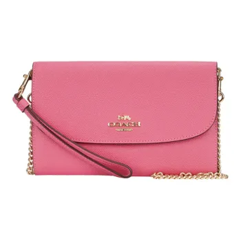 COACH Gemma Cow Leather Shoulder Bag Small Size Women's Pink