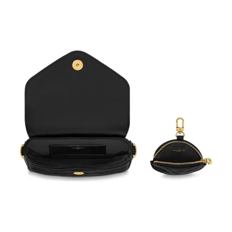 LOUIS VUITTON New Wave Multi-Pochette Crossbody Bag With Removable Coin Purse-2