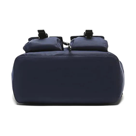 TORY BURCH Nylon Backpack Medium Size Women's Marine Blue-4