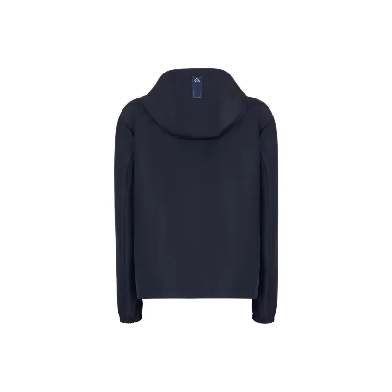 FENDI Reversible Logo patch Hooded Jacket-1