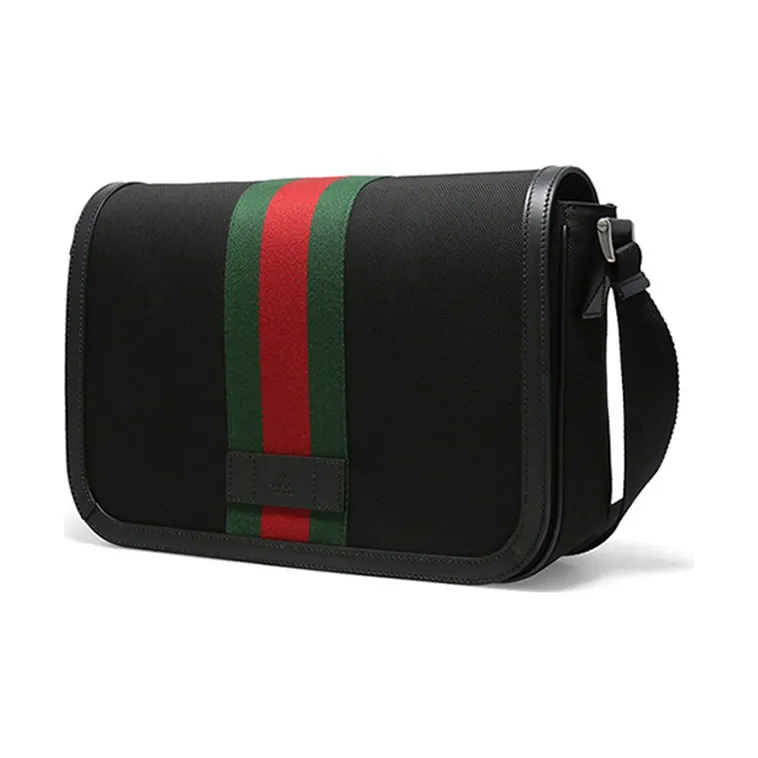 GUCCI Canvas Bag, Shoulder Bag, Crossbody Bag Men's Black-1