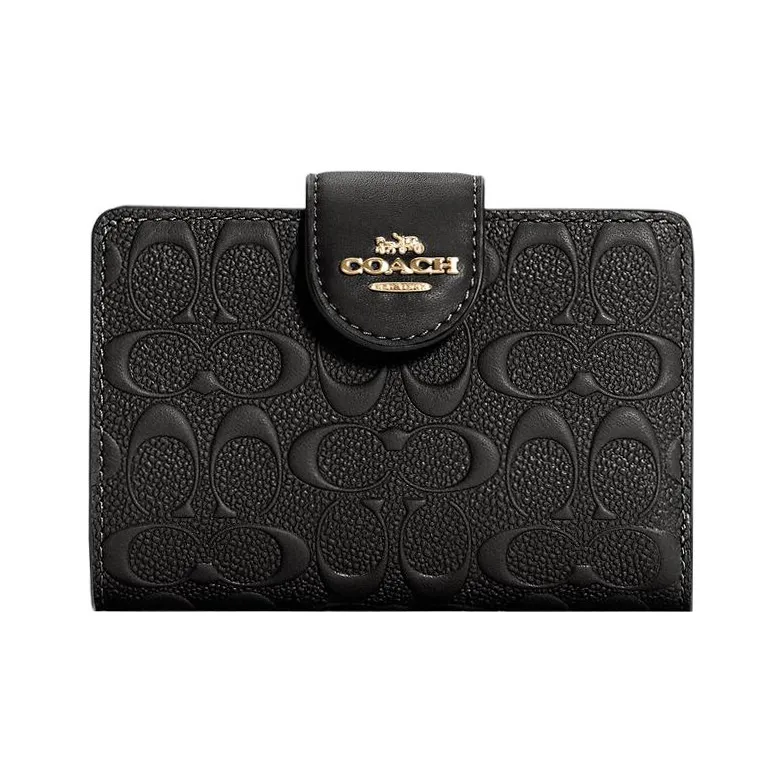 COACH Corner Zip Coin Purses-0