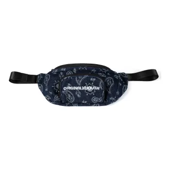 ORIGINAL X YOUTH Denim Fanny Pack Regular Unisex Denim Deep Blue/Denim Light Blue