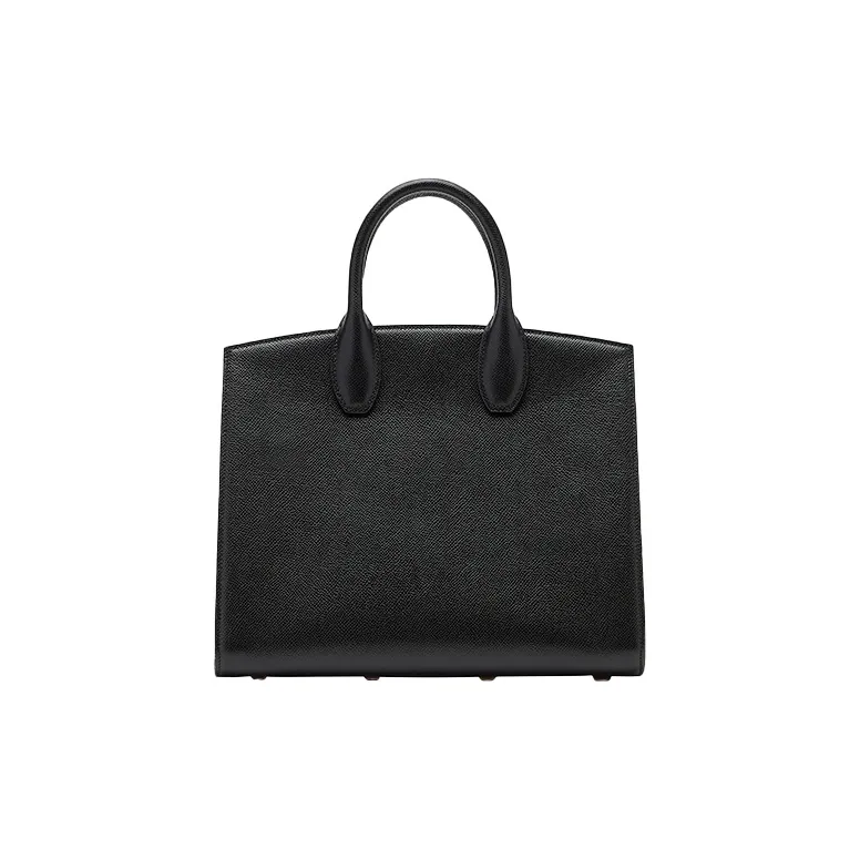 FERRAGAMO Calfskin Handbag Regular Women's Black-4