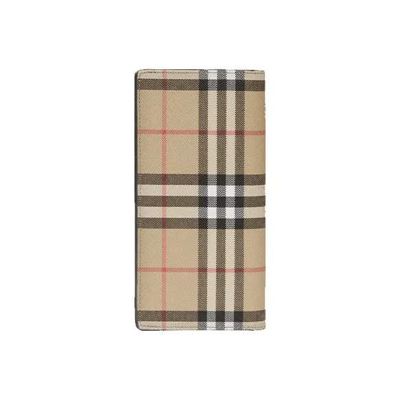 Burberry Vintage Canvas Wallet Unisex Archive Beige-2