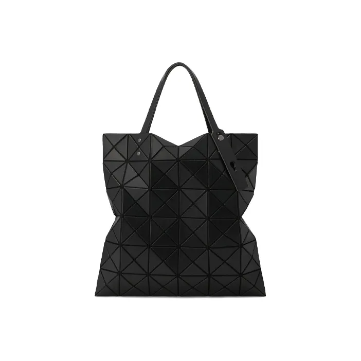 ISSEY MIYAKE Vinyl Chloride Resin Tote Bag Shopping Bag Handbag Shoulder Bag Regular Unisex Black-0