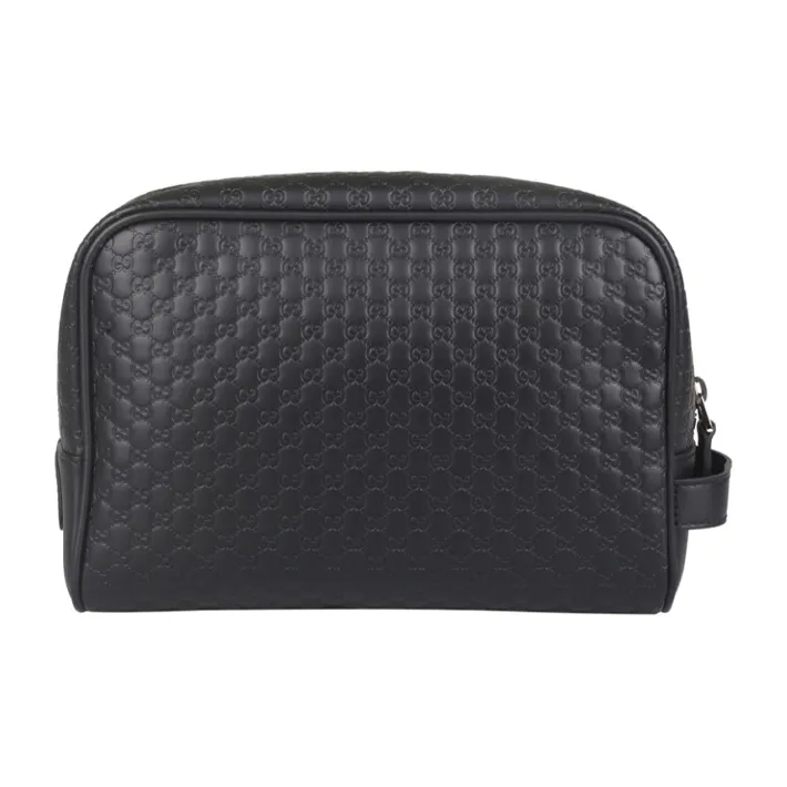 GUCCI Cosmetic Case Clutch Monogram GUCCIssima Zip Top-1