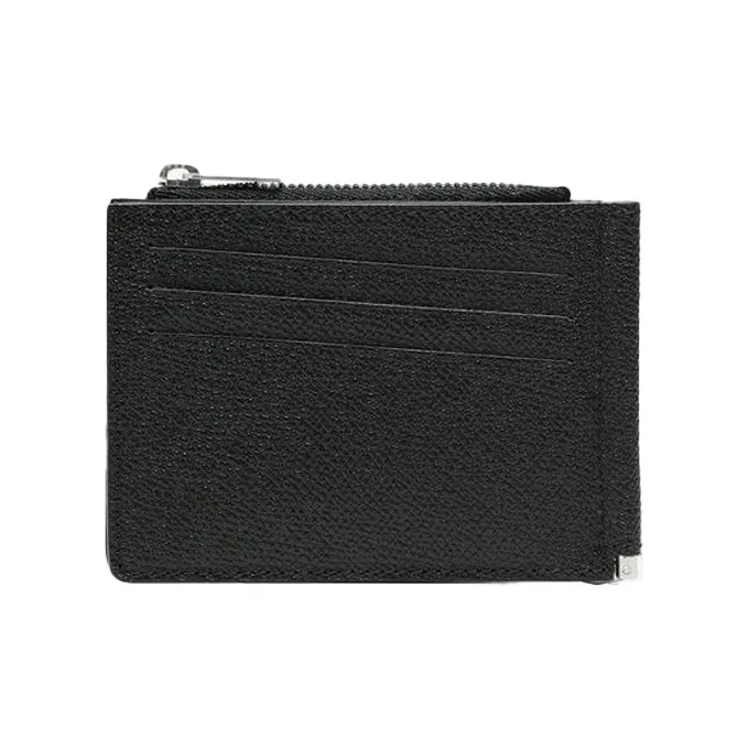 Maison Margiela Cow Leather Wallet Unisex Black-1