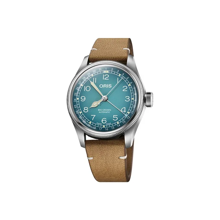 Oris Automatic Mechanical Movement Men's Watches Watch 38mm Gray Dial 75477794063-Set-1
