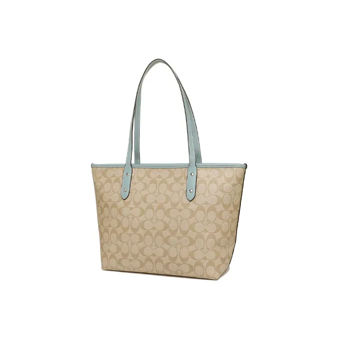 COACH City Zip Tote Shoulder Bags-2