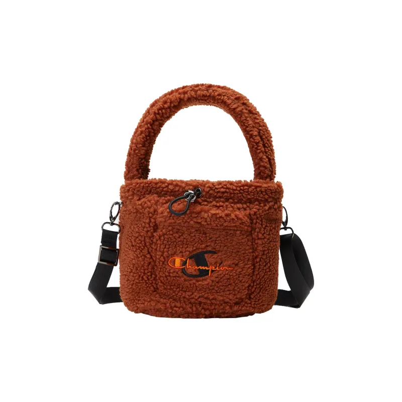 Champion Faux Sherpa Handbag Shoulder Bag Small Size Unisex Multicolor-0