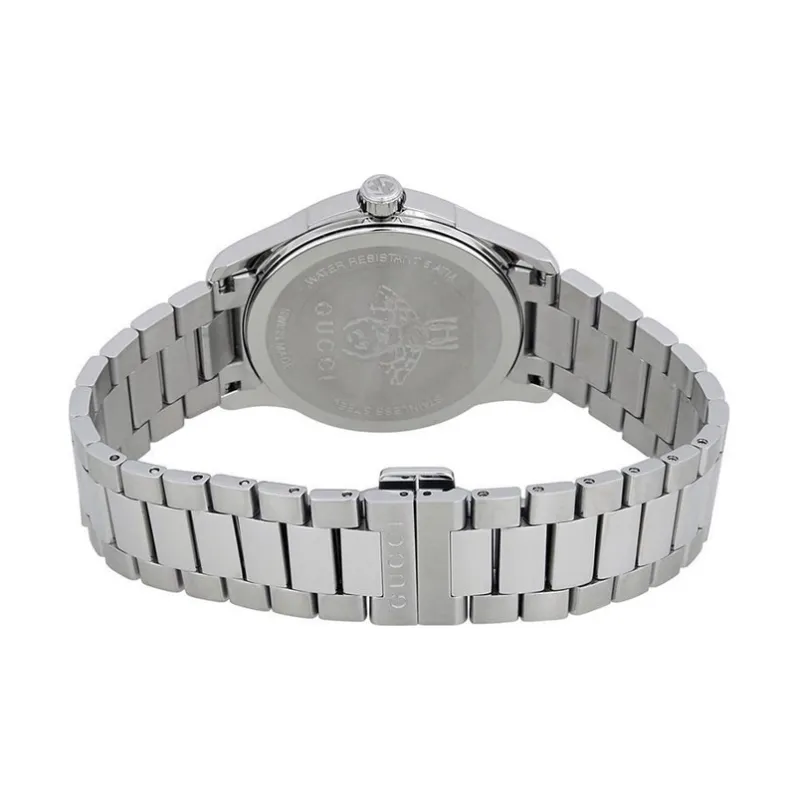 GUCCI Wrist Watch Automatic Mechanical Movement Stainless Steel Watchband Black Dial Unisex-1