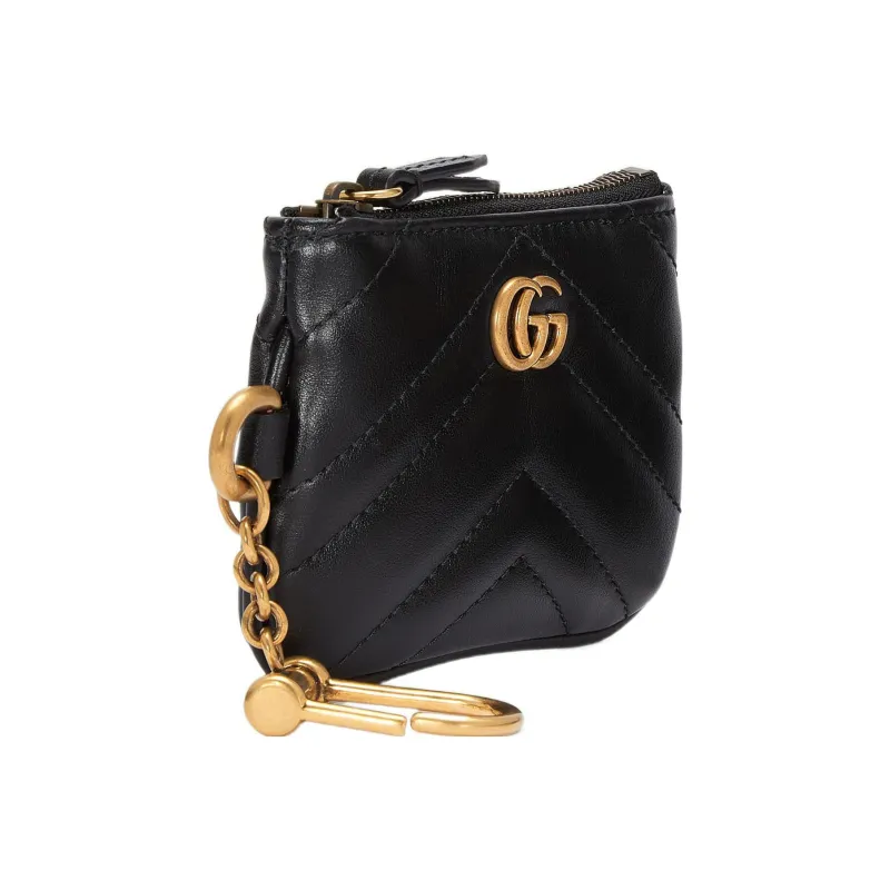 GUCCI GG Marmont Coin Purse And Key Case-3