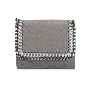 Stella McCartney Falabella Tri Fold Flap Small Wallet