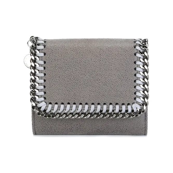 Stella McCartney Falabella Tri Fold Flap Small Wallet-0