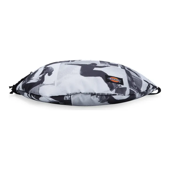 Dickies Polyurethane Fanny Pack Sling Bag Dumpling Bag Crossbody Bag Regular Unisex Black White Mixed Color-3