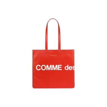 CDG Leather Handbag Regular Women's Red