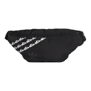 Adidas Originals Superstar Series Polyester Sling Bag, Fanny Pack Regular Unisex Pure Black