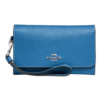 COACH Phone Cellphone Pouches Blue