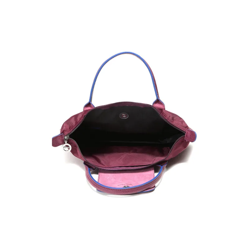 LONGCHAMP Le Pliage Fabric Dumpling Bag Handbag Small Size Women's Fuchsia-5