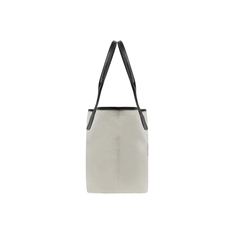 Balenciaga Cow Leather Totes Handbags Large Size Women's White-2