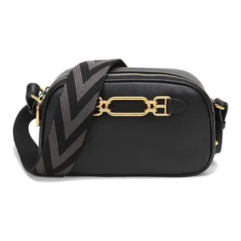 BALLY Vestige Cow Leather Camera Bag Shoulder Bag Crossbody Bag Women's Black