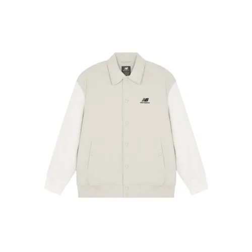 New Balance Puffer Jackets Unisex Off White