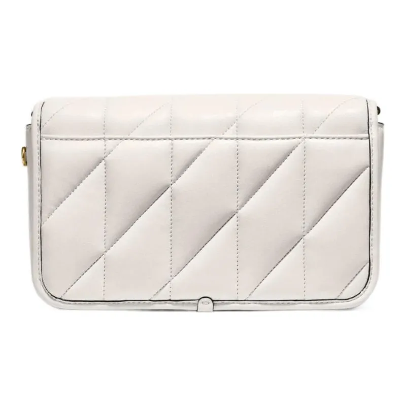 COACH Hayden Nappa Soft Leather Shoulder Bag, Crossbody Bag Trumpets Women's Chalk White-1