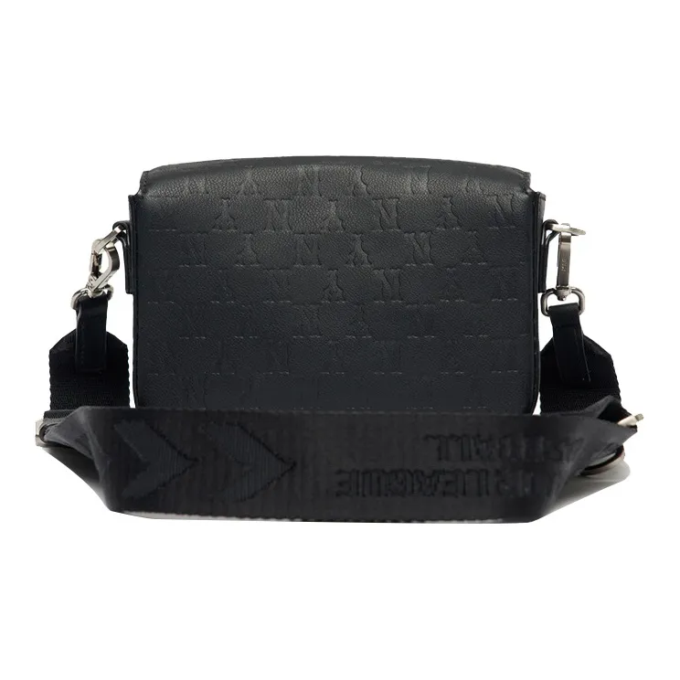 MLB Monogram Collection Cotton Polyester Combo Bag Crossbody Bag Shoulder Bag Regular Women's Black-3
