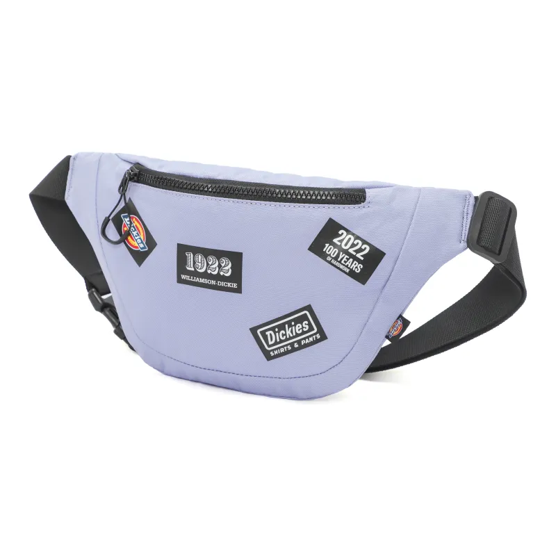 Dickies 100th Anniversary Polyester Sling Bag Fanny Pack Unisex Purple-1